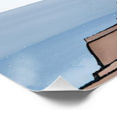 Poster Statue de la Liberté | Point de repère aquarelle (Coin)