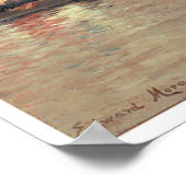 Poster Statue de la liberté qui éclaire le monde (Coin)