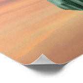 Poster statue de la liberté sous ciel vif (Coin)