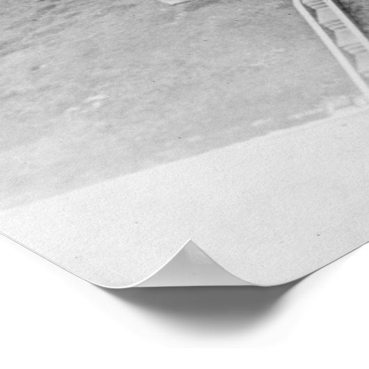 Poster Statue de la Liberté Vue aérienne 1920 (Coin)