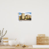 Poster Statue de la reine Victoria à l'extérieur, Château (Cuisine)