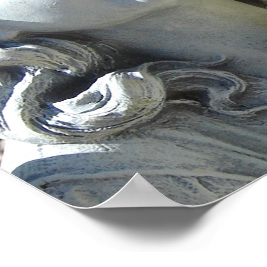 Poster Statue de l'ange (Coin)