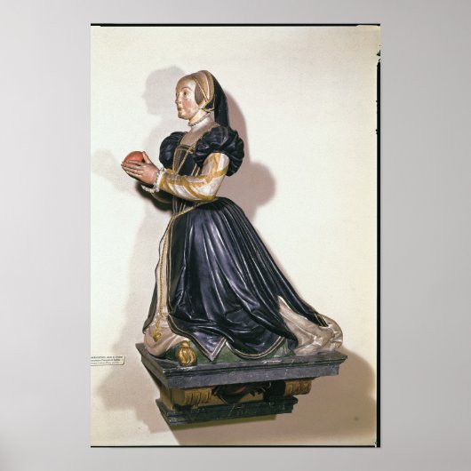 Poster Statue de l'Antoinette de Fontette (Devant)