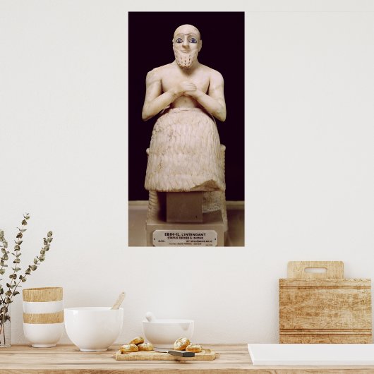 Poster Statue de l'Ebih-Il (Cuisine)