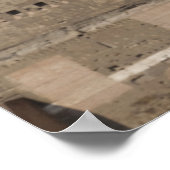 Poster statue de l'empereur romain (Coin)