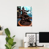 Poster Statue de Lewis & Clark, Fort Clatsop, Oregon (Bureau à domicile)