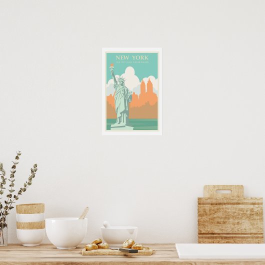 Poster Statue de Liberty (Cuisine)