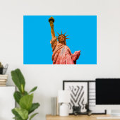Poster Statue de Liberty Pop Art (Bureau à domicile)