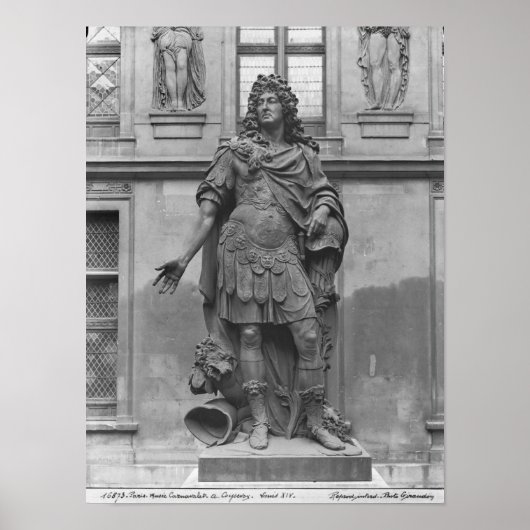 Poster Statue de Louis XIV (Devant)