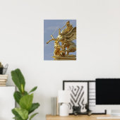 Poster Statue de Pégase sur le pont Alexandre III (Bureau à domicile)