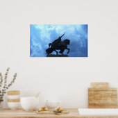 Poster Statue de Saint-Louis à Forest Park (Cuisine)