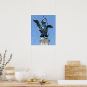 Poster Statue de Saint Michel - Castel Sant'Angelo sommet (Cuisine)