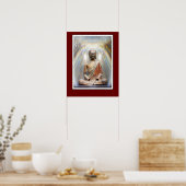 Poster Statue de Siddhartha Gautama (Cuisine)