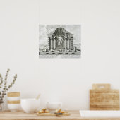 Poster Statue de Zeus Olympien, fait par Phidias en or a (Cuisine)