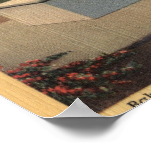 Poster Statue des Garces de Padre dans Garces Circle (Coin)