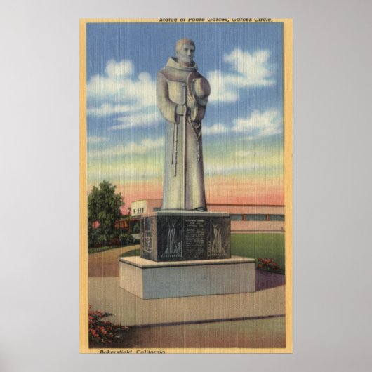 Poster Statue des Garces de Padre dans Garces Circle (Devant)
