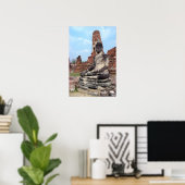 Poster Statue du Bouddha (Bureau à domicile)