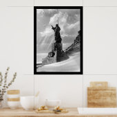 Poster Statue du Christ dans les Andes 1904 (Cuisine)