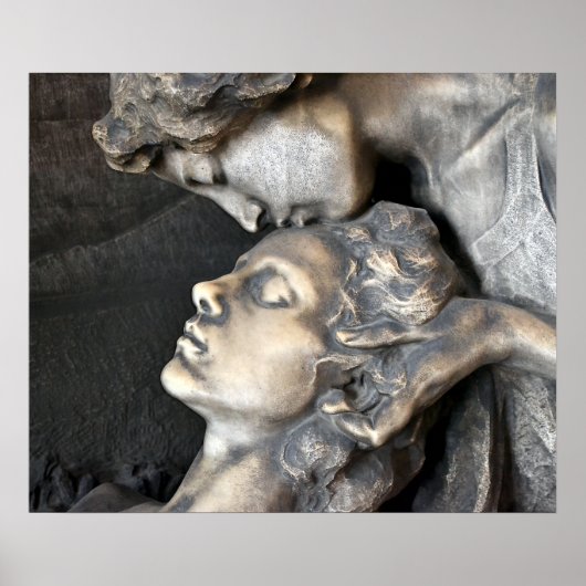 Poster Statue du cimetière de Milan (Devant)