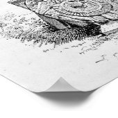 Poster Statue du Coatlicue de la déesse (Coin)