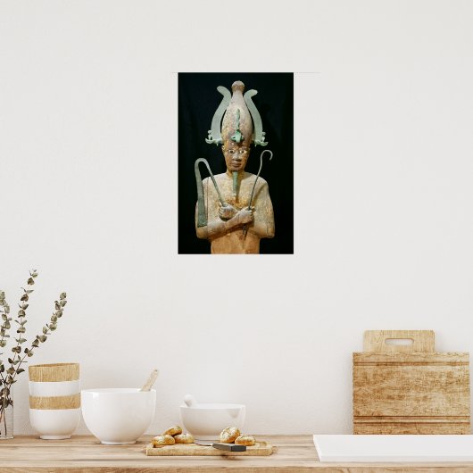 Poster Statue du culte d'Osiris (Cuisine)