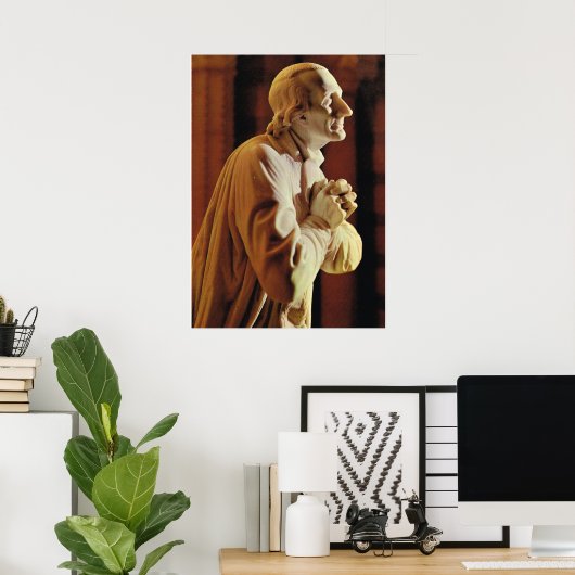 Poster Statue du Cure d'Ars (Bureau à domicile)