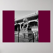 Poster Statue du dragon de la ville interdite (Devant)