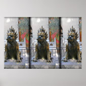 Poster Statue du dragon de la ville interdite (Devant)