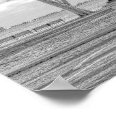 Poster Statue du gouverneur William Bradford - imprimer (Coin)