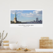Poster Statue du Liberty World Trade Center Imprimer (Cuisine)
