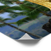 Poster Statue du roi d'Hawaï Kamehameha, Vue latérale (Coin)