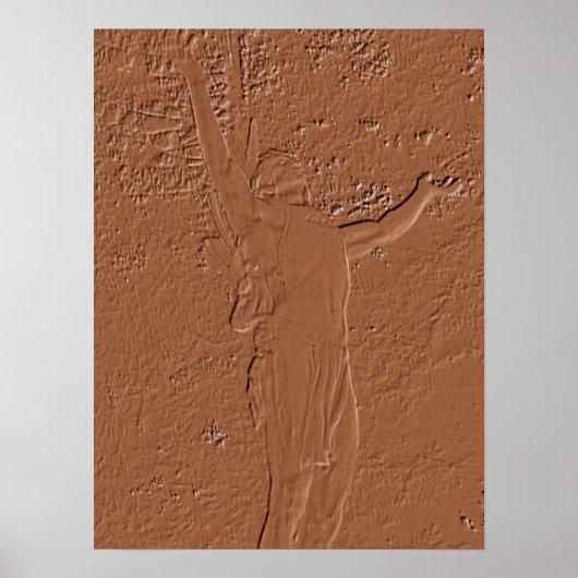 Poster Statue du sentier Mohawk (Devant)