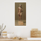 Poster Statue d'un servant (wood) (Cuisine)