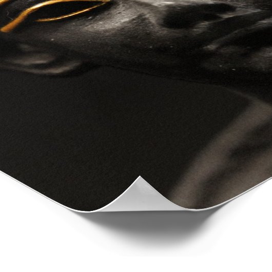 Poster Statue égyptienne d'Osiris (Coin)