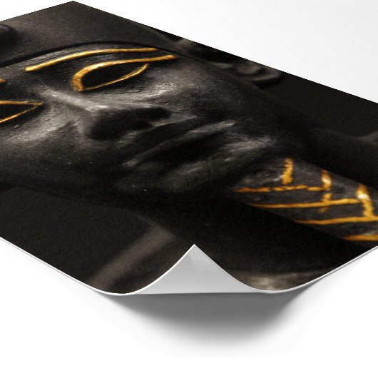 Poster Statue égyptienne d'Osiris (Coin)