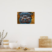 Poster Statue Face au Grand Palais (Cuisine)