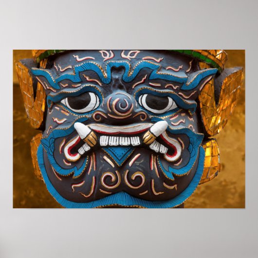 Poster Statue Face au Grand Palais (Devant)