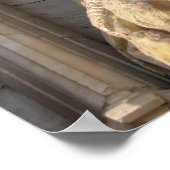 Poster Statue médiévale de l'Archange Michael (Coin)