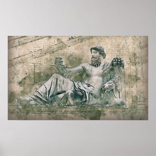 Poster Statue romaine (Devant)
