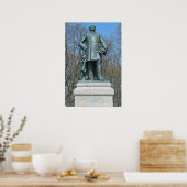 Poster Statue sur le toit à Berlin (Cuisine)