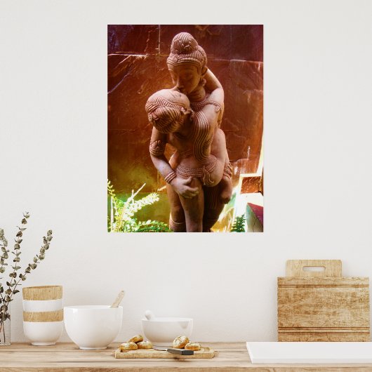 Poster Statue Tantrique (Cuisine)