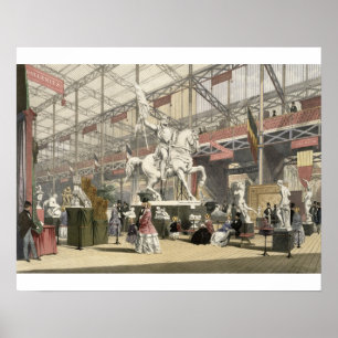 Poster Statues dans la section Belgique de la Grande Expo