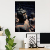 Poster Statues de Bouddha en usine (Bureau à domicile)