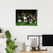 Poster Statues Tanuki (Bureau à domicile)