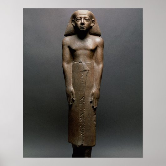 Poster Statuette d'Amenemhatankh, ouvrier au Crocodilopol (Devant)