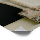 Poster Statuette d'Amenophis IV et Nefertiti (Coin)