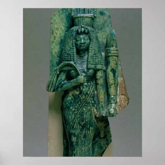 Poster Statuette de la reine Tiye, épouse d'Amenophis III (Devant)