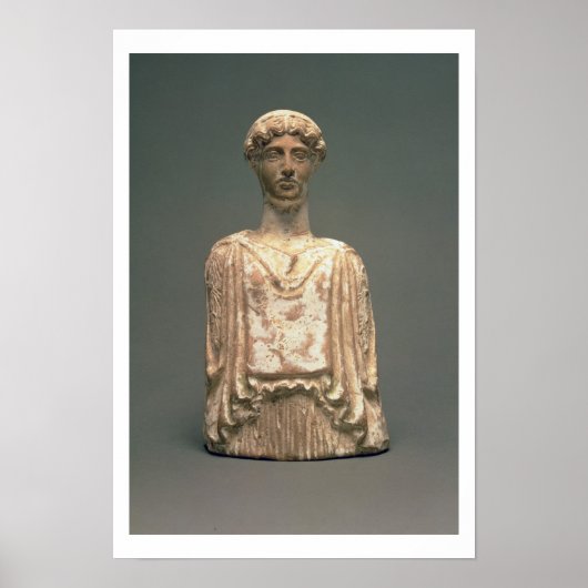 Poster Statuette de Persephone, Attique, c.500 av. J.-C ( (Devant)