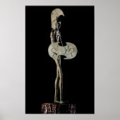 Poster Statuette d'un guerrier, étrusque (Devant)