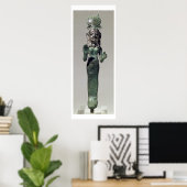 Poster Statuette d'une déesse phénicienne, des Phoeni (Bureau à domicile)